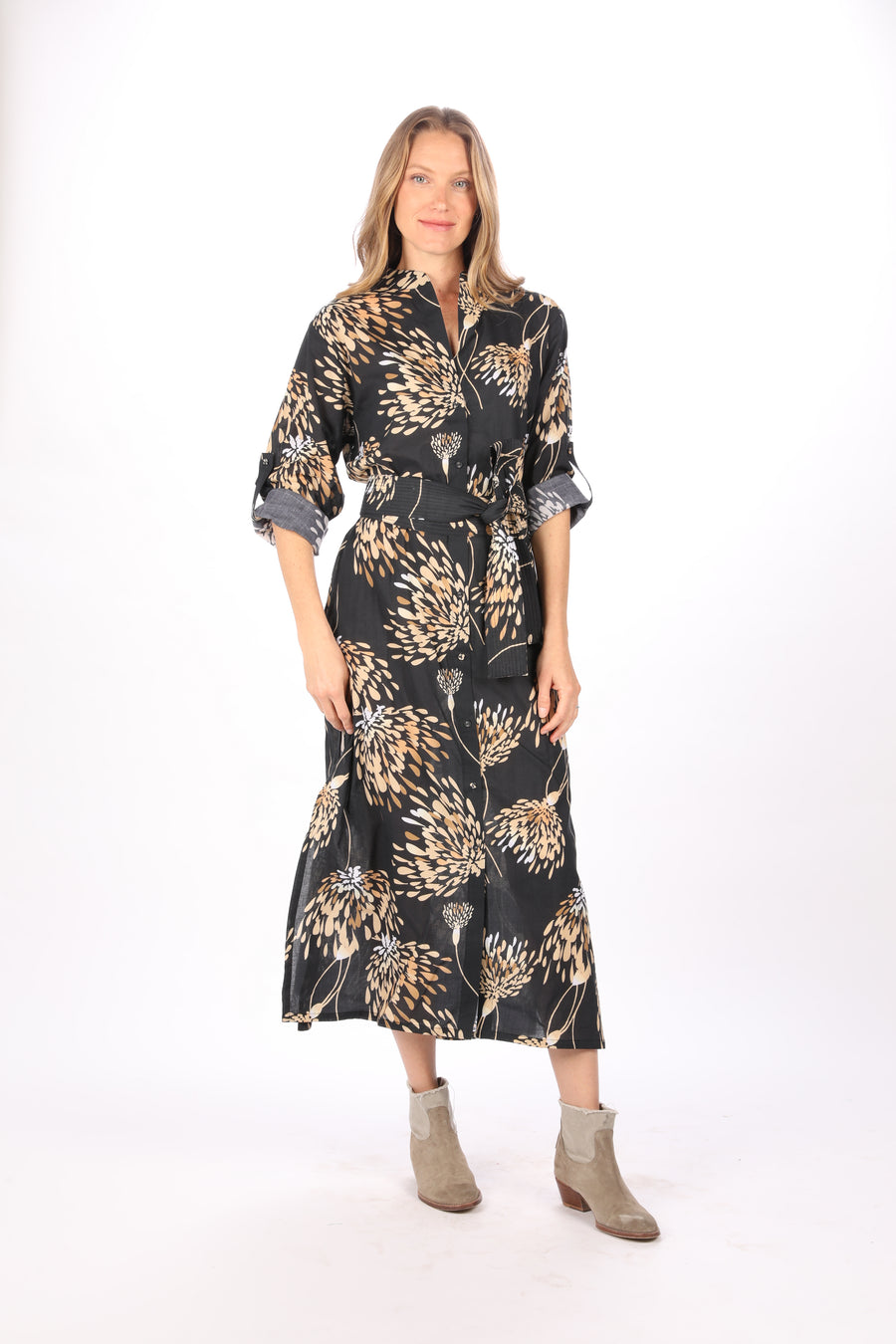 Gaby Dress Tunic. French Almond