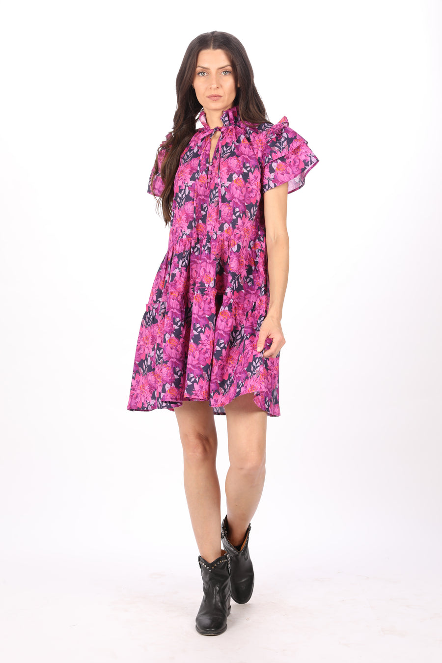 Nadia Dress. Orchid