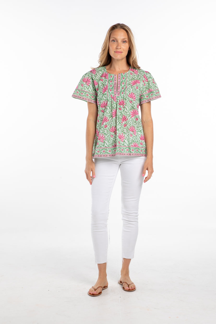 Esme Top. Watermelon