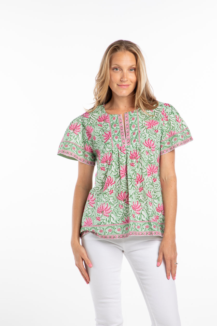 Esme Top. Watermelon