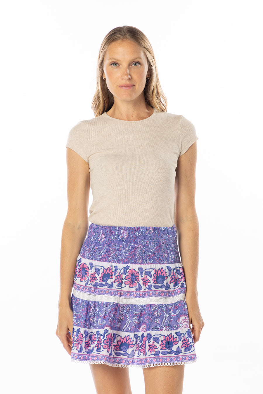 Clarita Skirt. Iris.