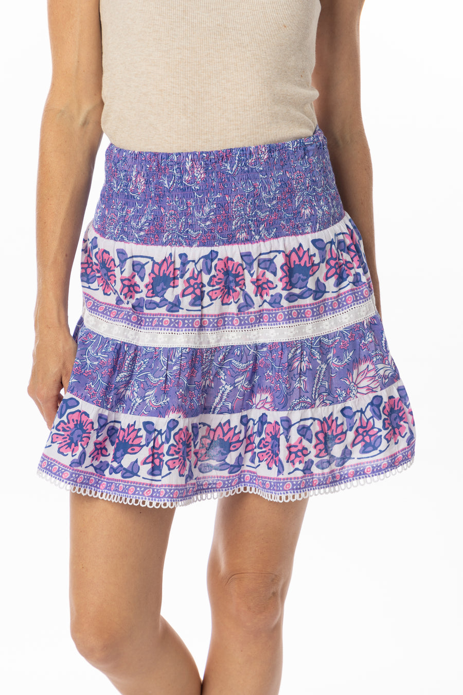 Clarita Skirt. Iris.