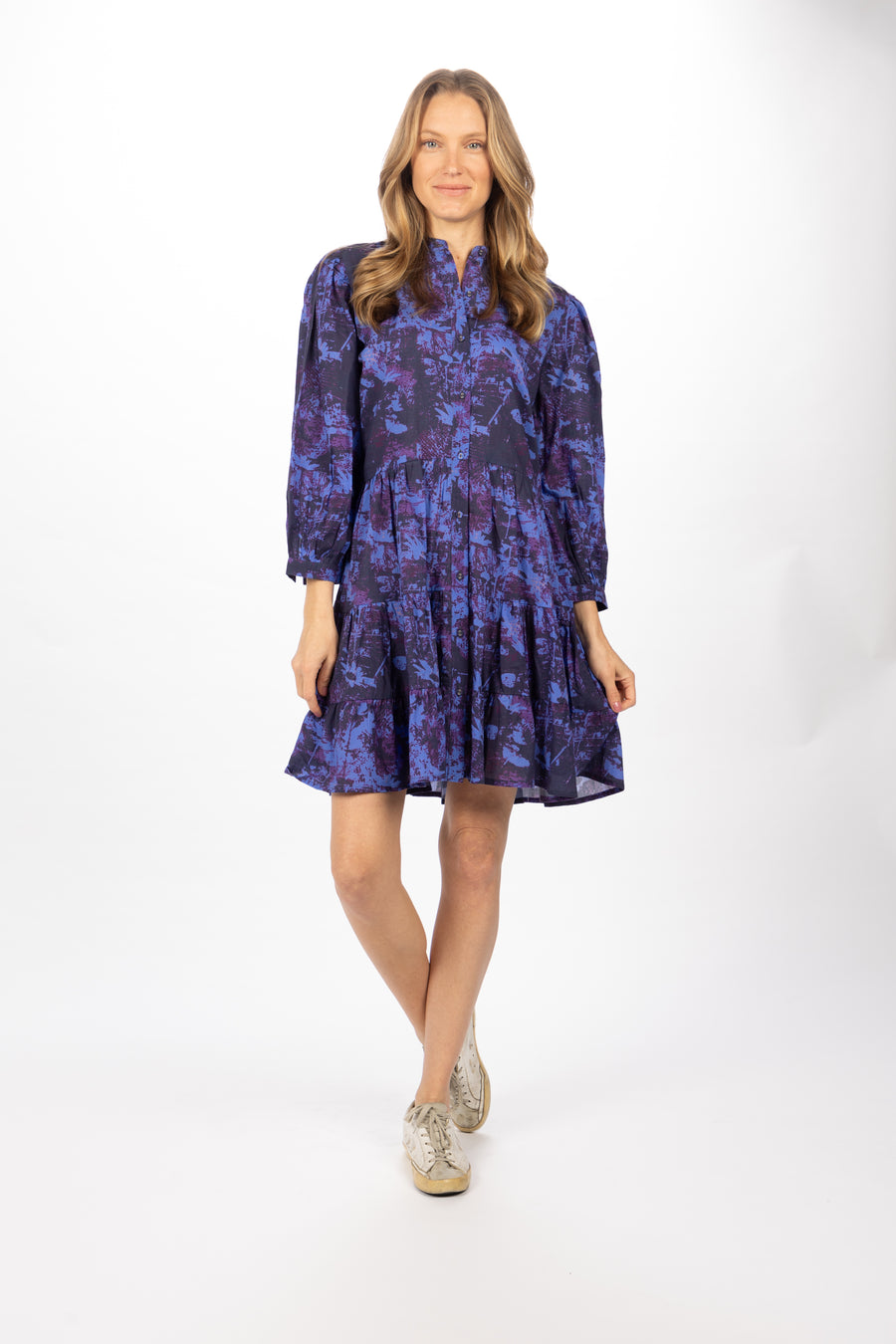 Leonor Dress. Midnight