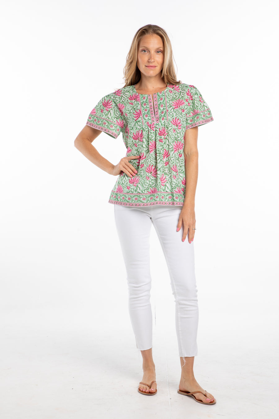 Esme Top. Watermelon