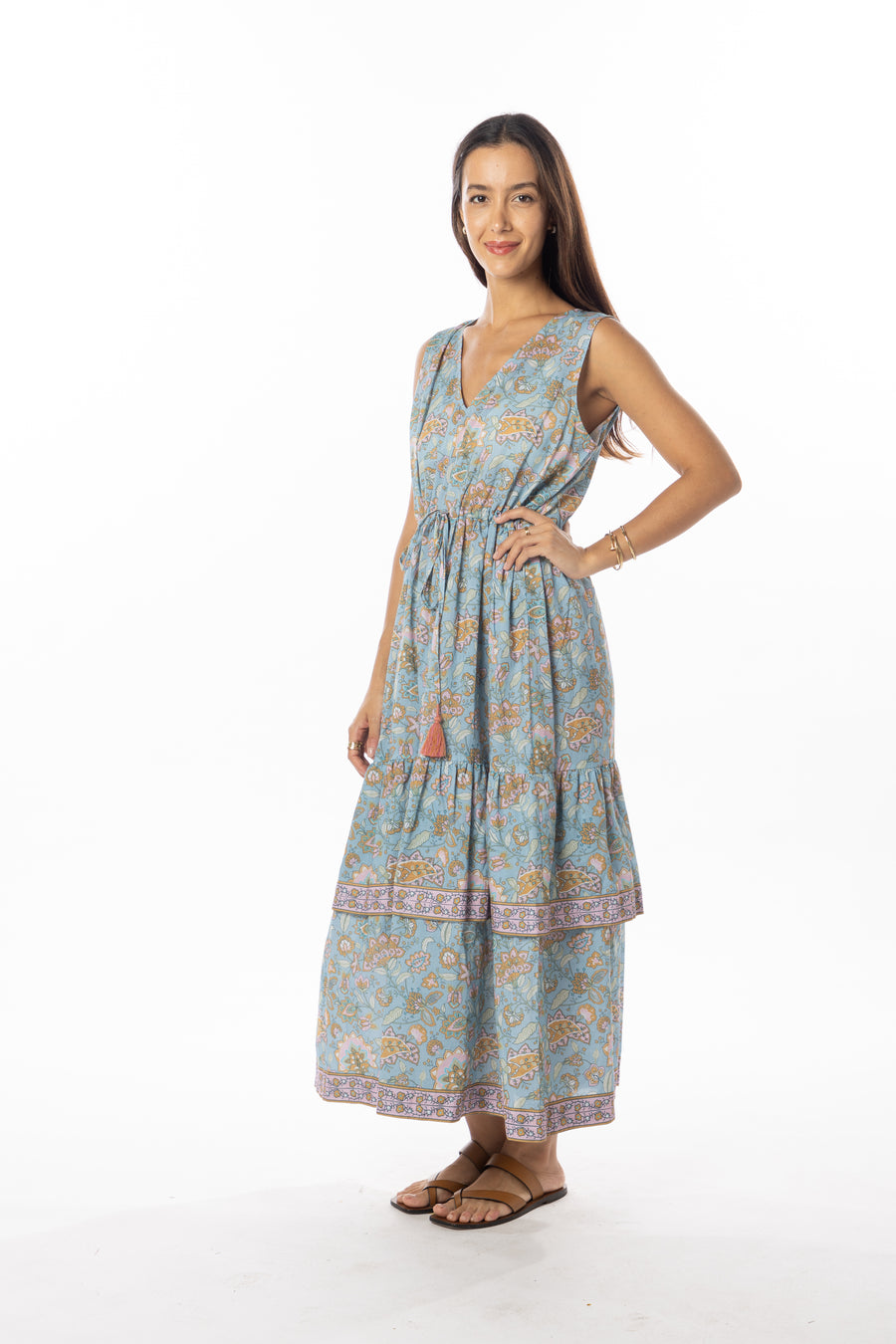 Allison Dress | Powder Blue | Spring | Summer Dress | Bindu Clothing
