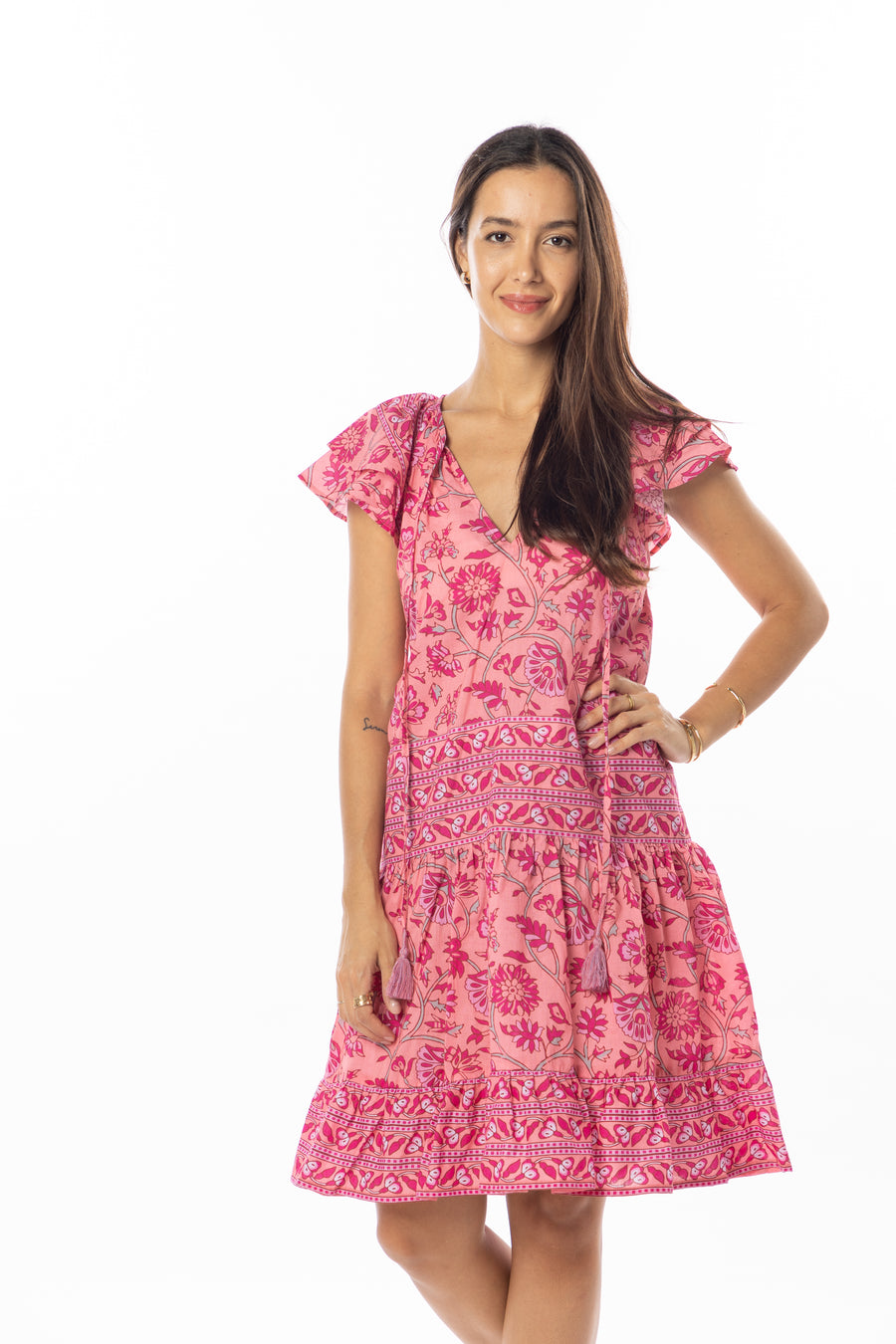 Carolina Dress | Bubblegum | Spring | Summer | Bindu Clothing