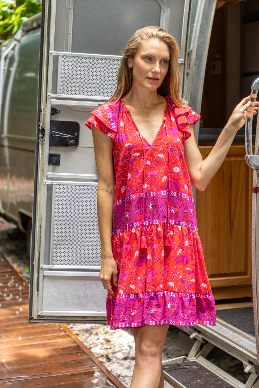 Carolina Dress | Very Berry | Resort 2025 | Bindu Clothing