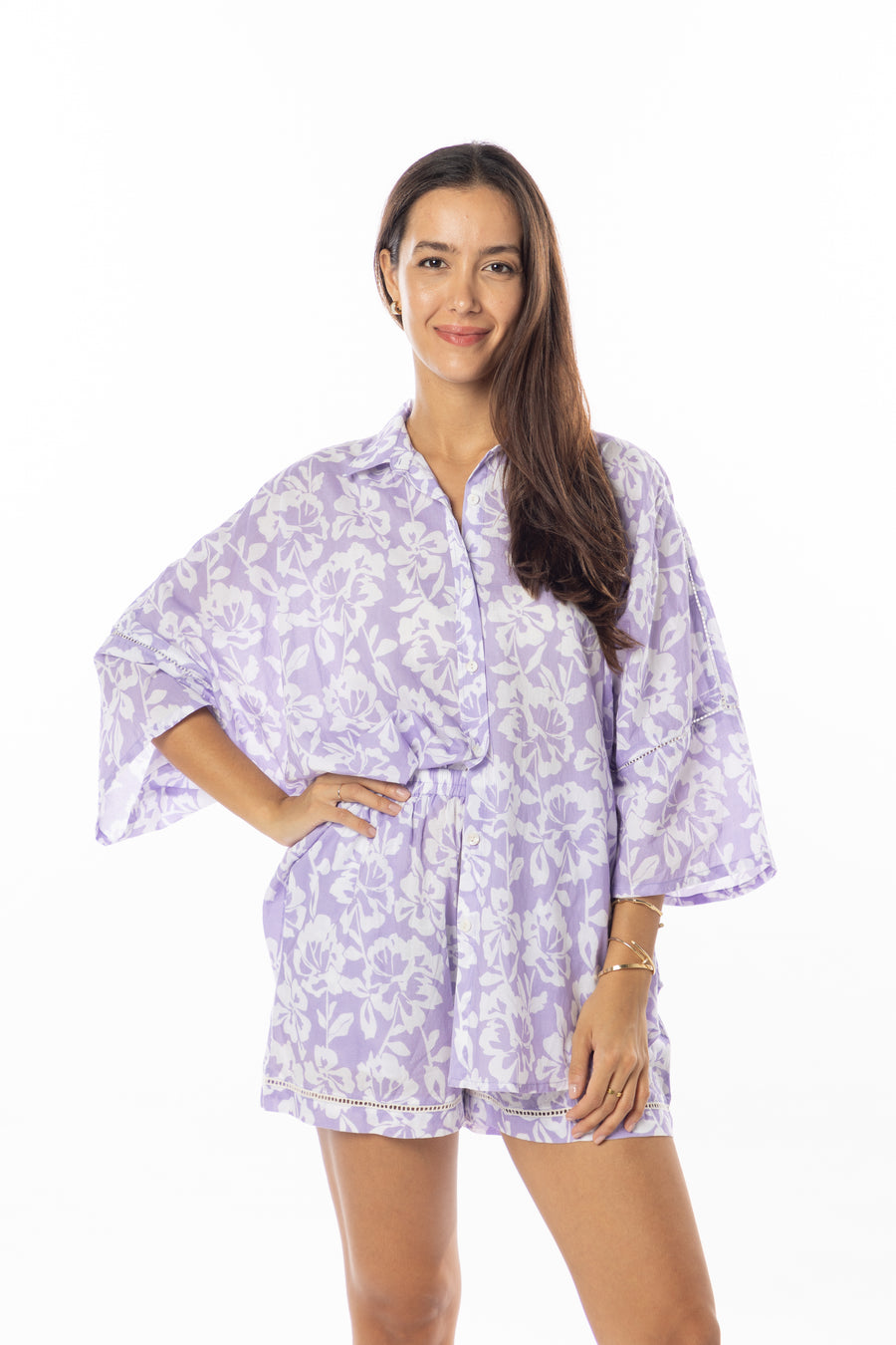 Casey Blouse | Lilac | Bindu Clothing