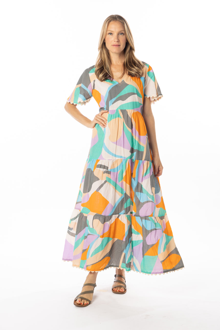 Jules Dress | Multi Colored | Spring | Beachwear | Bindu Clothing