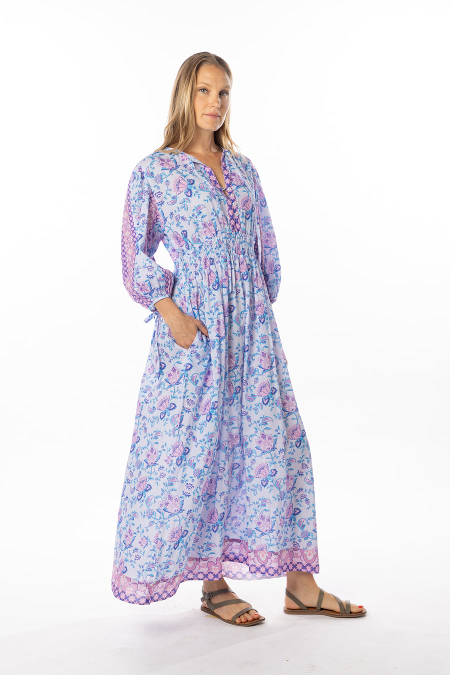 Lea Dress | Orchid | Spring | Summer | Bindu Clothing