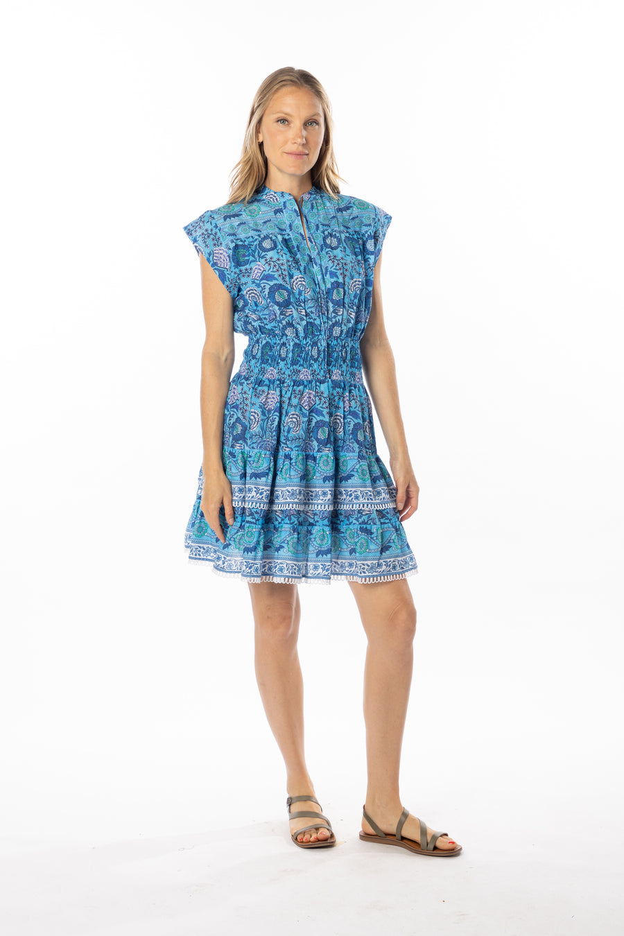 Poppy Dress | Azure | Spring | Summer | Bindu Clothing